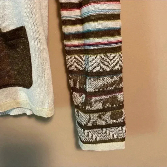 Catherine Andre Sheer Striped Cardigan - Picture 2 of 5